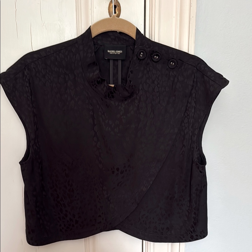 Rachel Comey Black Phelan Blouse